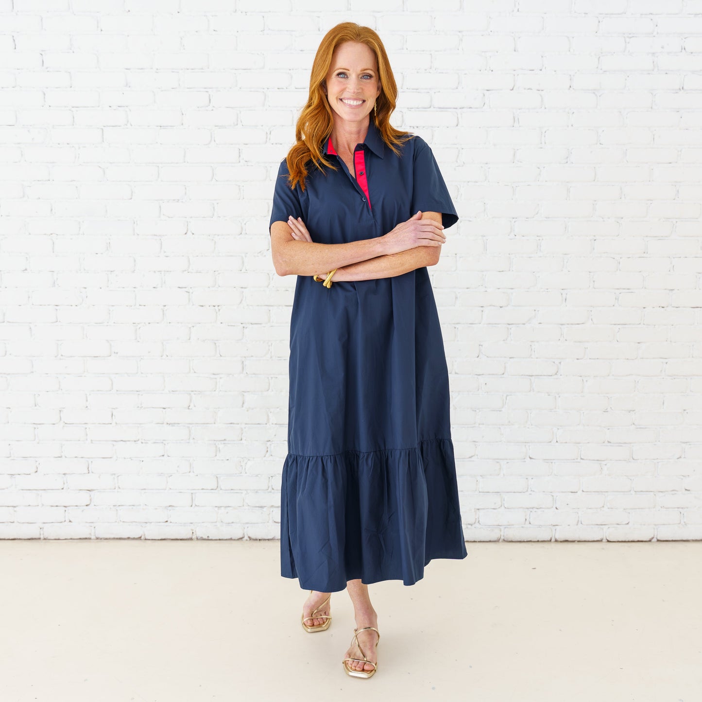 Maddie Dress- Navy