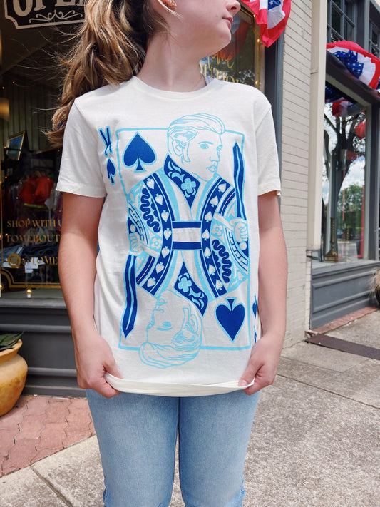 King of Spades Elvis Graphic T-Shirt