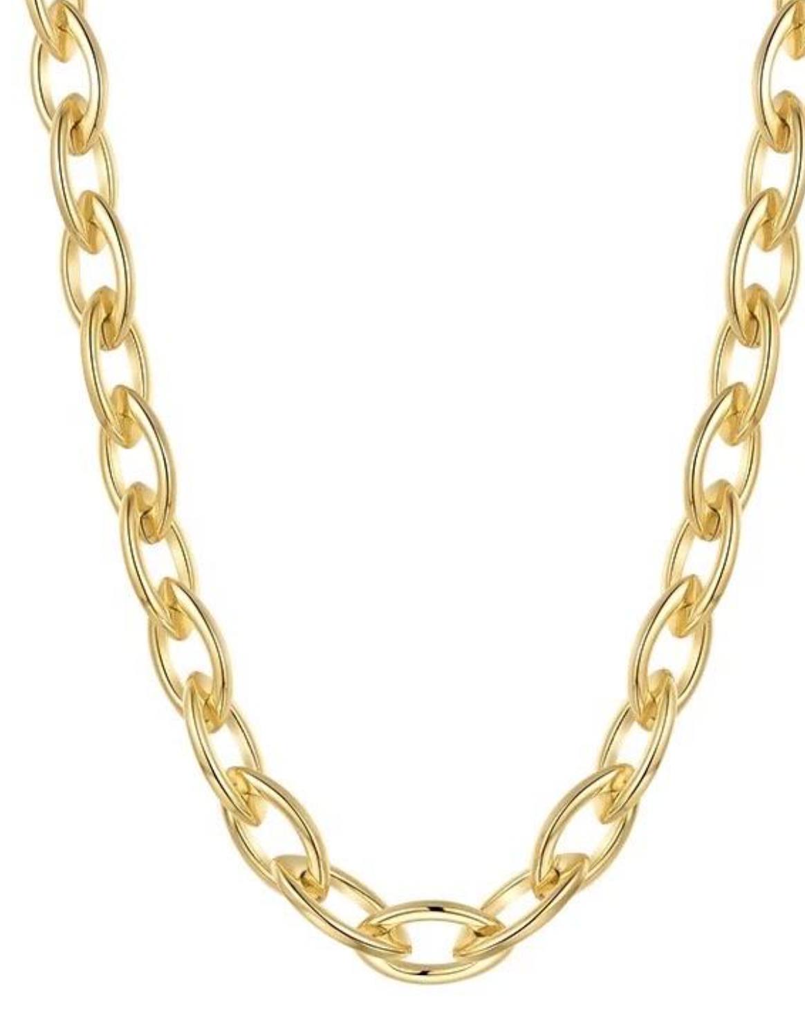 Frankie Oval Link Necklace