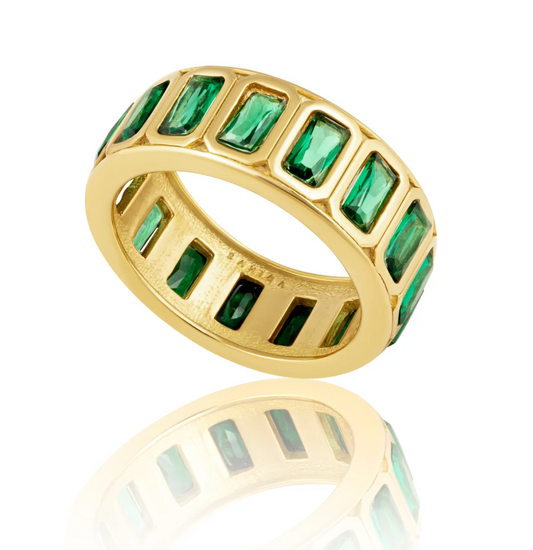 Peyton Emerald Ring