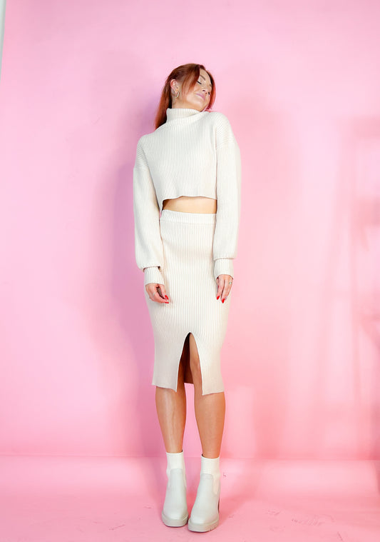 Knit Pencil Skirt